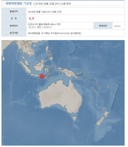 <기상청 날씨누리 홈페이지 캡처>